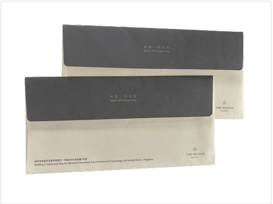 Enveloppe en carton durable écologique Matériaux durables Impression sur mesure