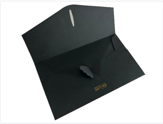Enveloppes d'affaires classiques en taille personnalisée en papier blanc premium