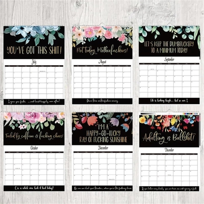 Calendriers muraux personnalisés Affichage mensuel pour une planification commerciale productive