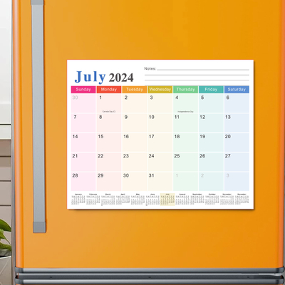 Le calendrier du mur personnalisé