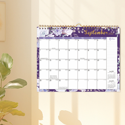 Calendriers muraux personnalisés en papier Impression en couleur complète pour la visibilité de votre entreprise