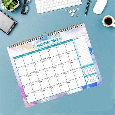 Réorganiser les calendriers de bureau personnalisés de marque commerciale pour l'organisation et la planification des grandes fêtes américaines