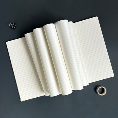 Schéma de couleurs monochrome A5 Notebook à couverture rigide en spirale Norme de performance