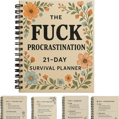 Couleur et mise en page de grille de points du carnet personnalisé à vis