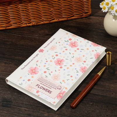 Carnet à spirales élégant à couverture rigide avec option de personnalisation Impression de logo et style élégant