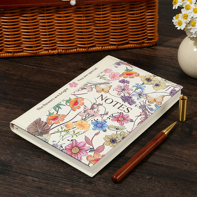 Carnet à couverture rigide en spirale A5 avec art de couverture personnalisé