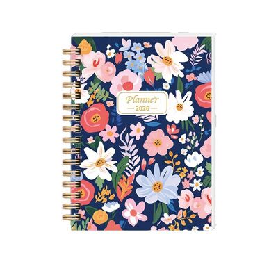 Personnalisé comme vous le souhaitez Carnet en couverture en spirale avec une page blanche couleur standard de mise en page Parfait pour le travail scolaire et artistique