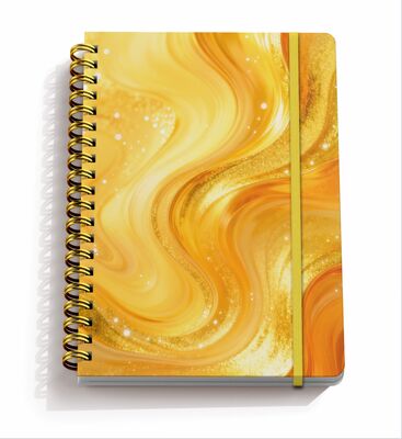 Schéma de couleurs pastel Carnet de journaux personnalisé Excellente option pour les salons commerciaux Événements de réseautage et présentations d'affaires