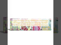 Carnets à spirale personnalisés à couverture rigide durable