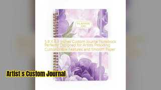 Carnet de notes personnalisé que les artistes adorent