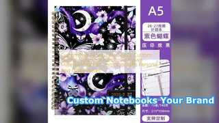 Carnets à couverture rigide personnalisés pour cadeaux d'entreprise